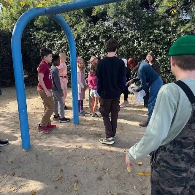 Squirrel found dead on Trellis playground