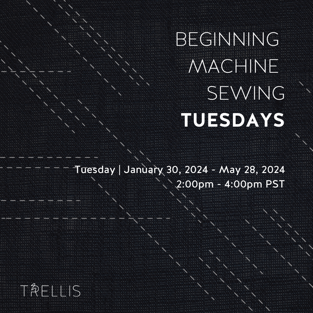 Beginning Machine Sewing Tuesdays
Ages
10 - 18+ yrs
Dates
Tue, Jan 30, 2024 - May 28, 2024
16 classes
Time
2:00pm - 4:00pm PST
Location
2732 Montrose Ave, Glendale, CA 91020
Instructor
Lindsey N.
Capacity
6 students
Class Experience
In this course, s
