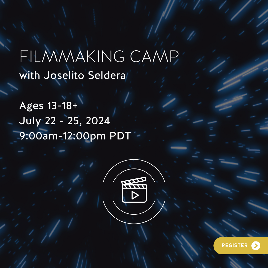 In this camp, students will have a chance to explore their passion for filmmaking and visual storytelling. Taking a hands-on approach, each student will be introduced to the filmmaking basics, including developing an idea into a script, shooting, dir