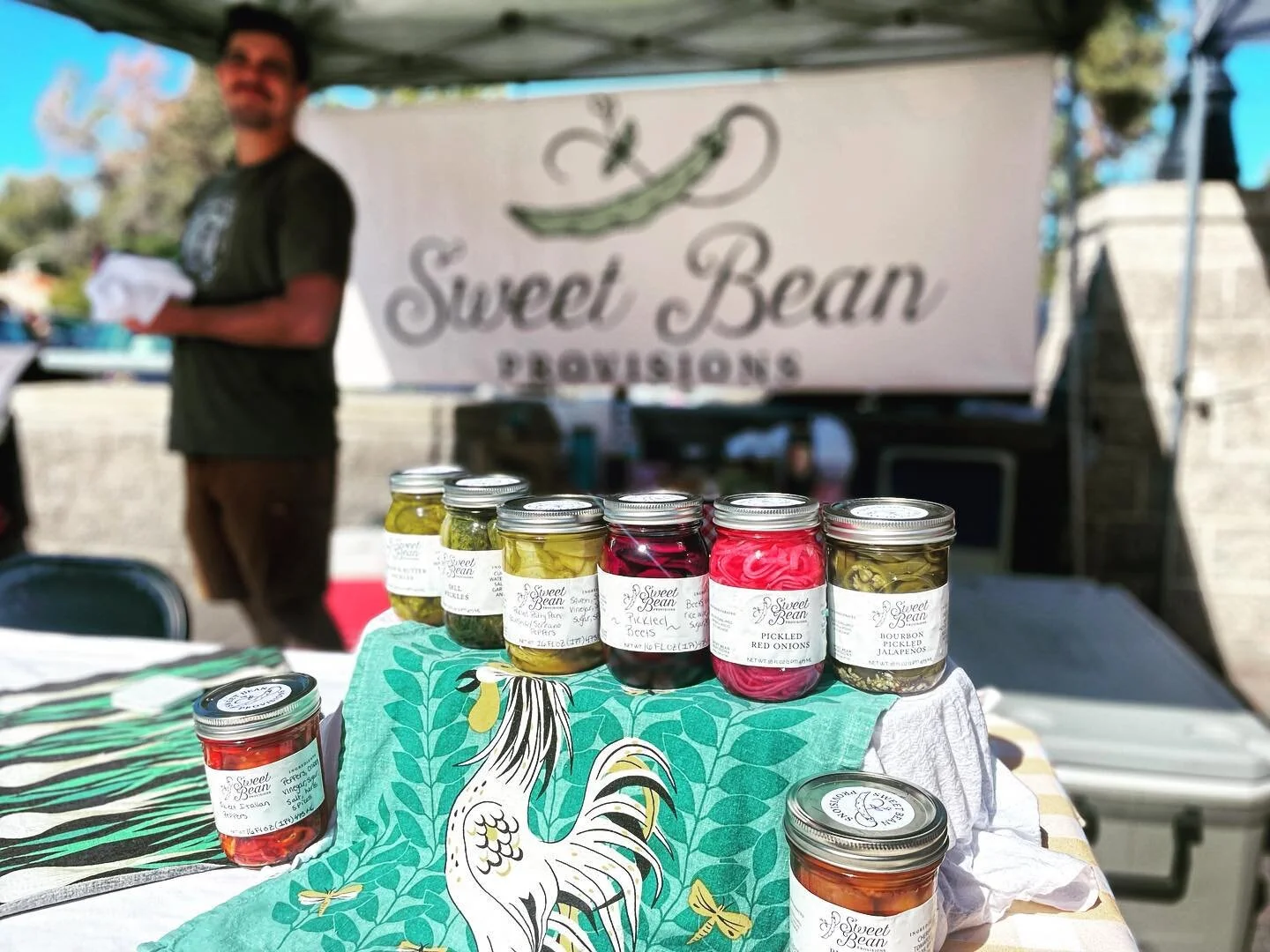 🌱 Our pickle game is strong!🌱 From classic dill cucumbers to zesty pickled beets and beyond, we've got a medley of pickled perfection waiting for you at Sweet Bean Provisions! Stay tuned, our website is in the oven and soon you'll be able to order 