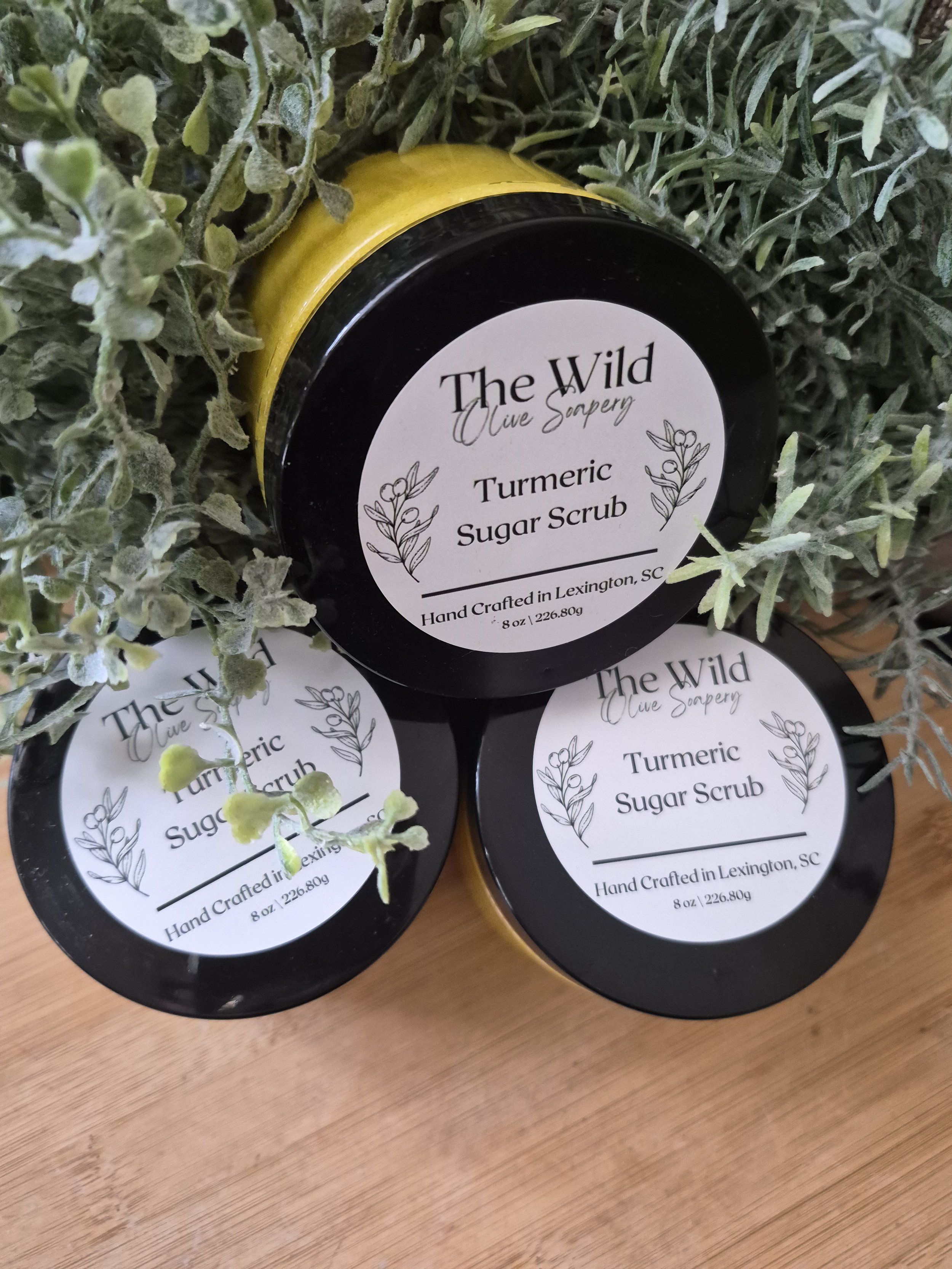 Turmeric Whipped Sugar Scrub