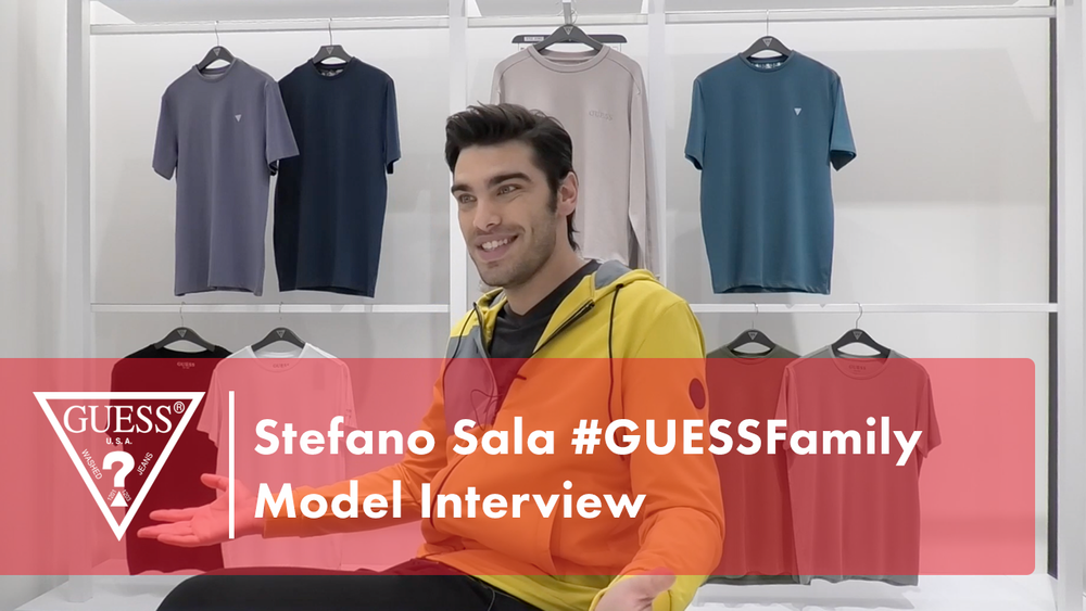 Stefano Sala #GUESSFamily Model Interview