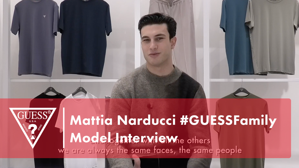 Mattia Narducci #GUESSFamily Model Interview