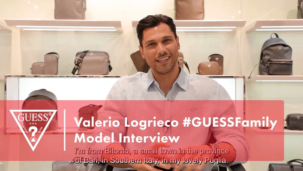 Valerio Logrieco #GUESSFamily Model Interview