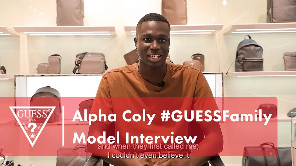 Alpha Coly #GUESSFamily Model Interview
