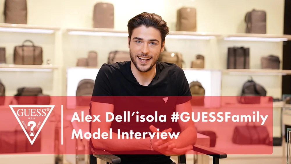 Alex Dell'Isola #GUESSFamily Model Interview