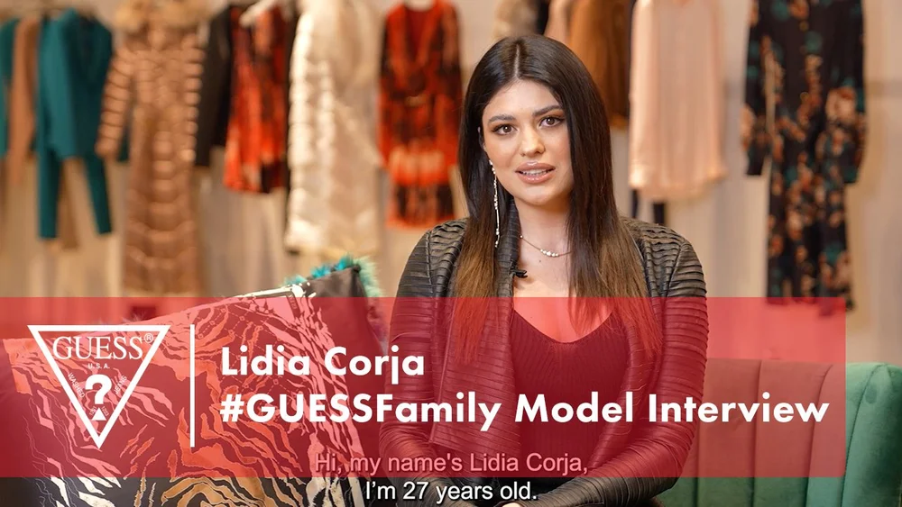 Lidia Corja #GUESSFamily Model Interview