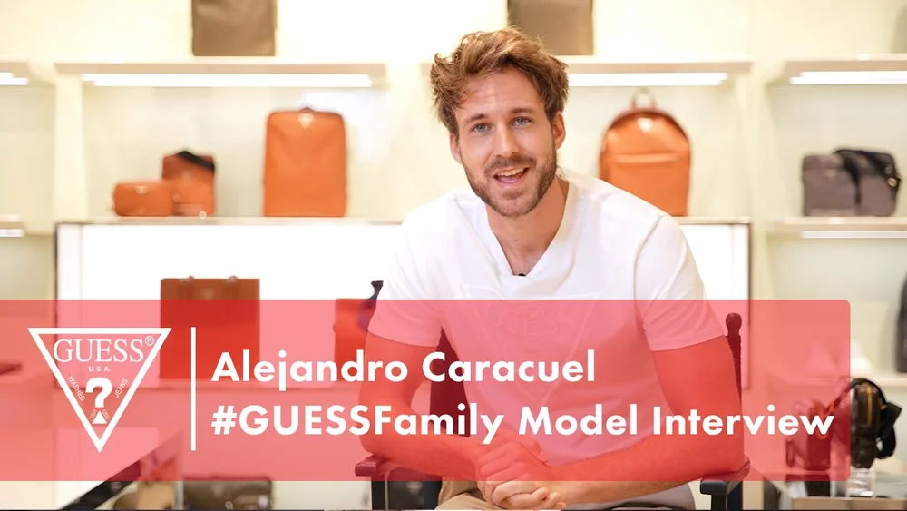 Alejandro Caracuel #GUESSFamily Model Interview