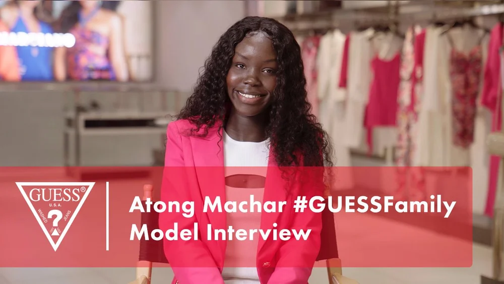 Atong Machar #GUESSFamily Model Interview