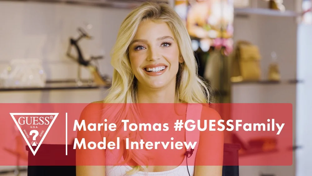 Marie Tomas #GUESSFamily Model Interview