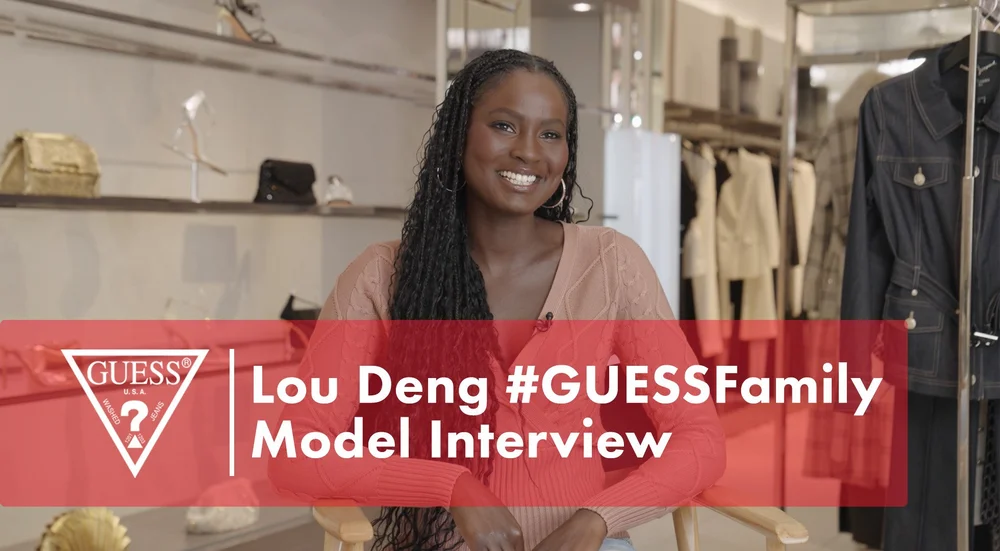 Lou Deng #GUESSFamily Model Interview