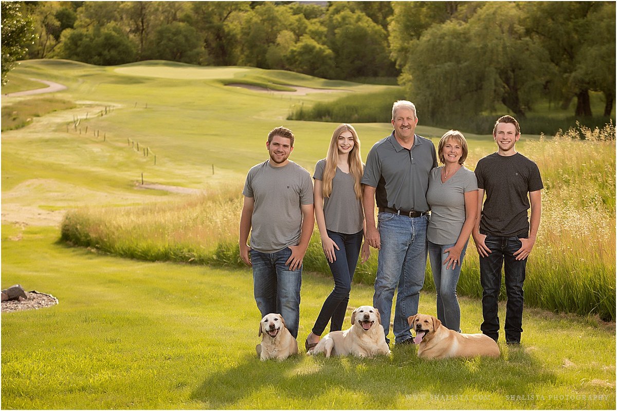 Golf Course Family Photos