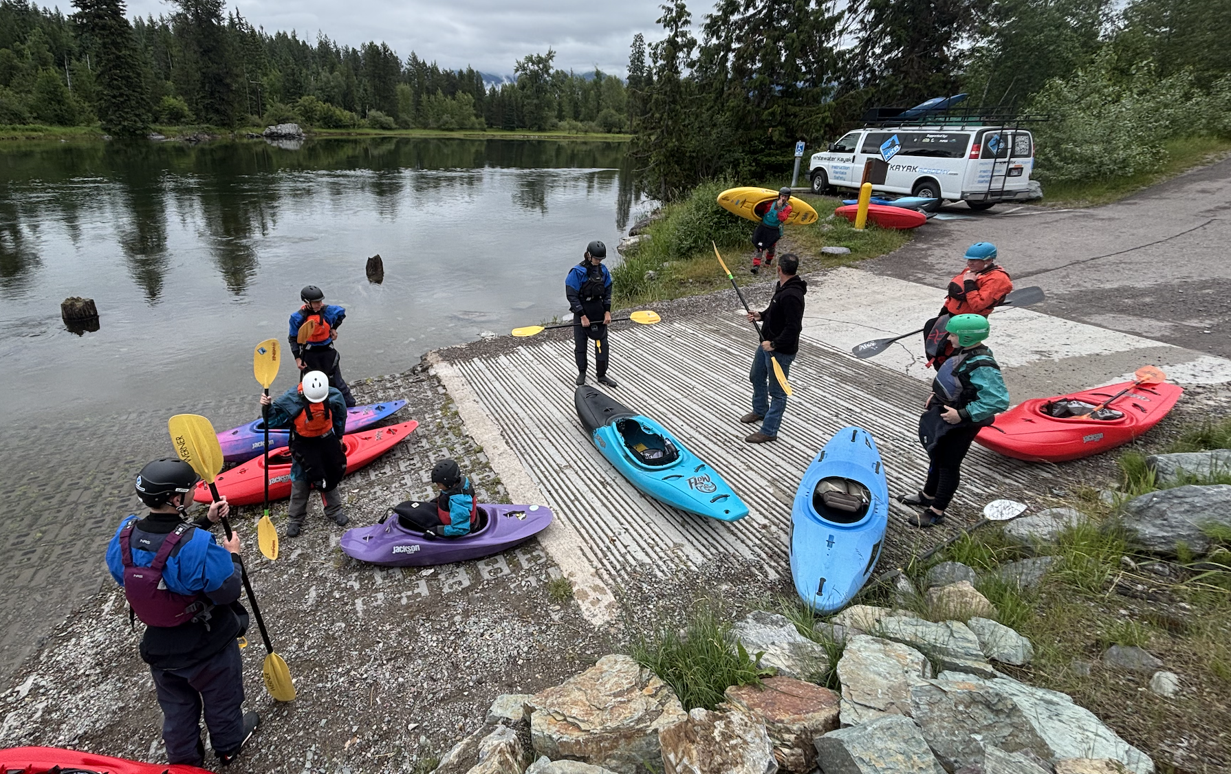 Bigfork Youth Center Intro to Kayaking