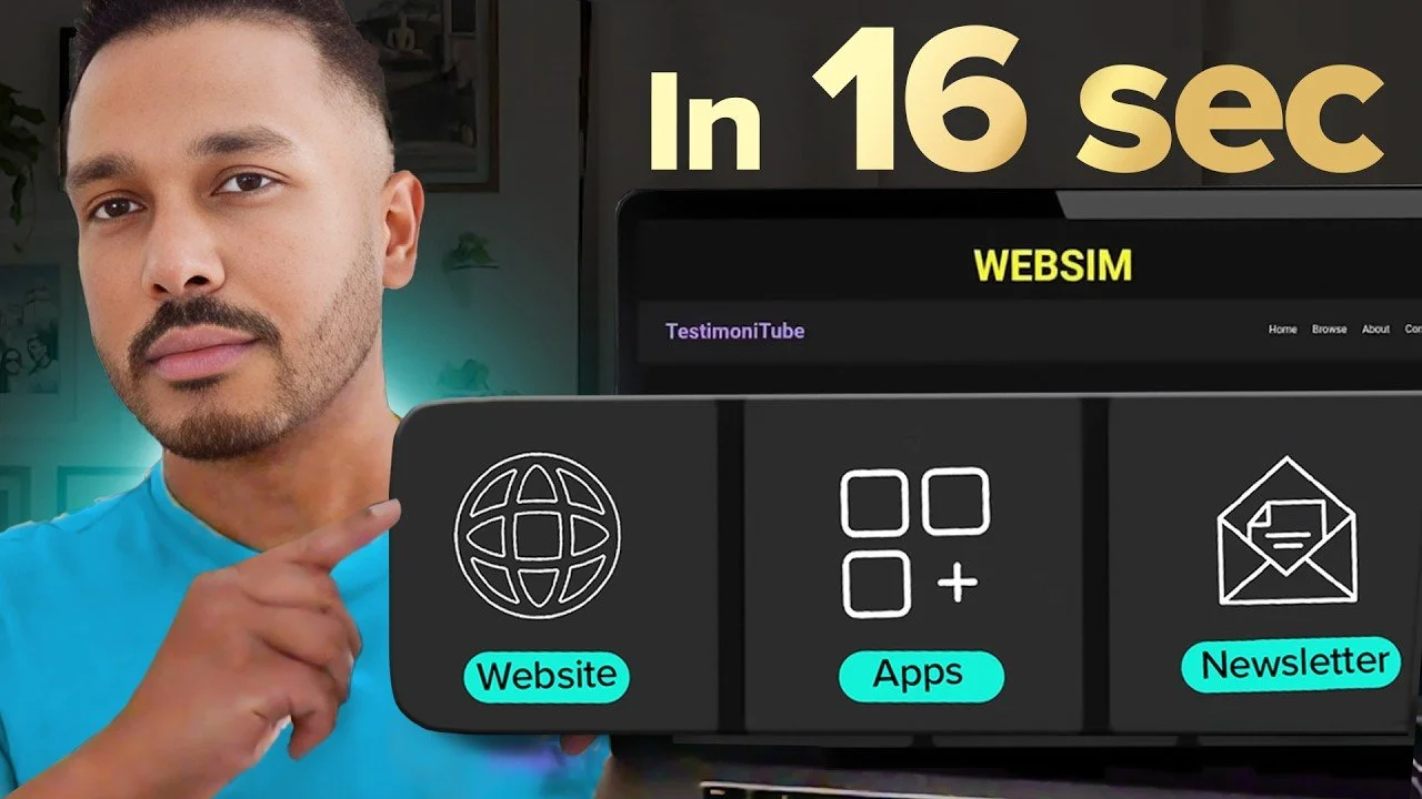 Create Mind-Blowing Marketing with This Free No-Code AI Tool (WebSim Tutorial) 🚀