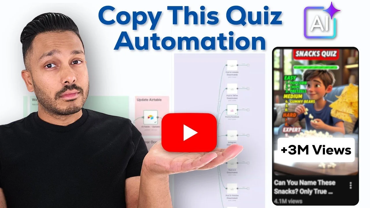 How I Built a 100% Automated Quiz Video System (And You Can Too!) 🤖