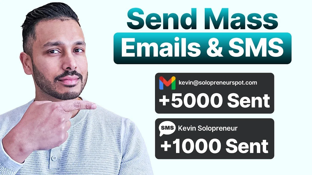 SMS Marketing: How to Send Bulk Texts &amp; Emails With No Monthly Fees