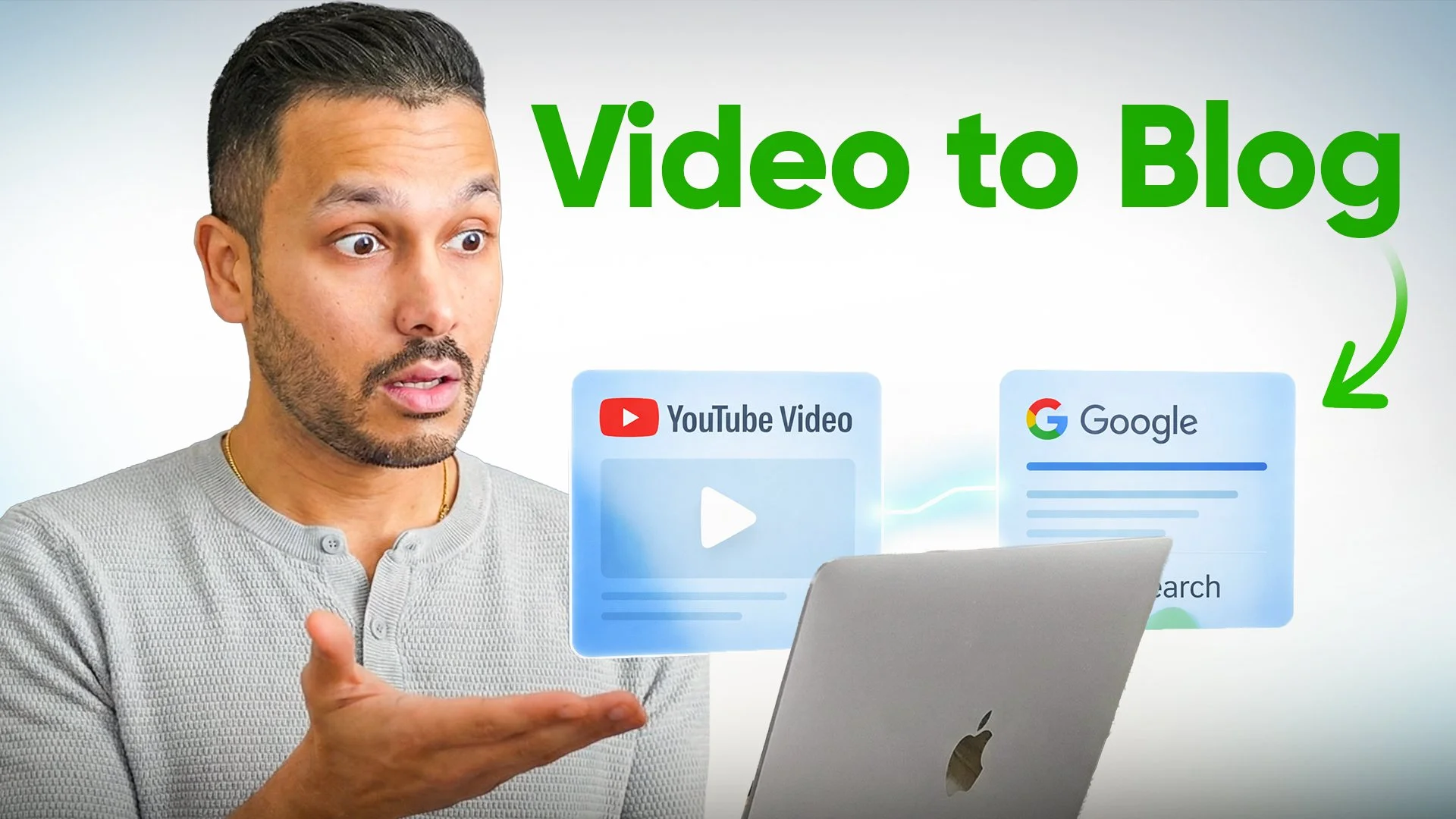 Turn YouTube Videos, Podcasts, and Webinars Into SEO Blog Posts Automatically