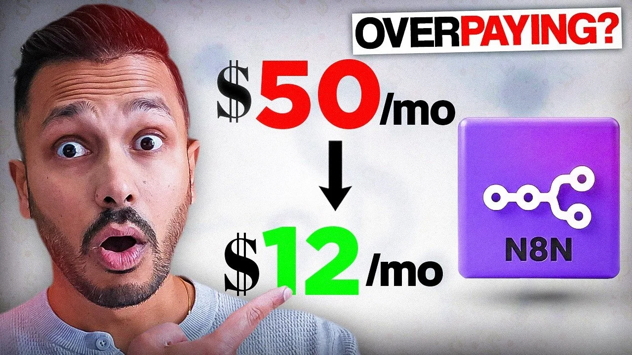 How to Self Host n8n and Stop Paying $50/mo