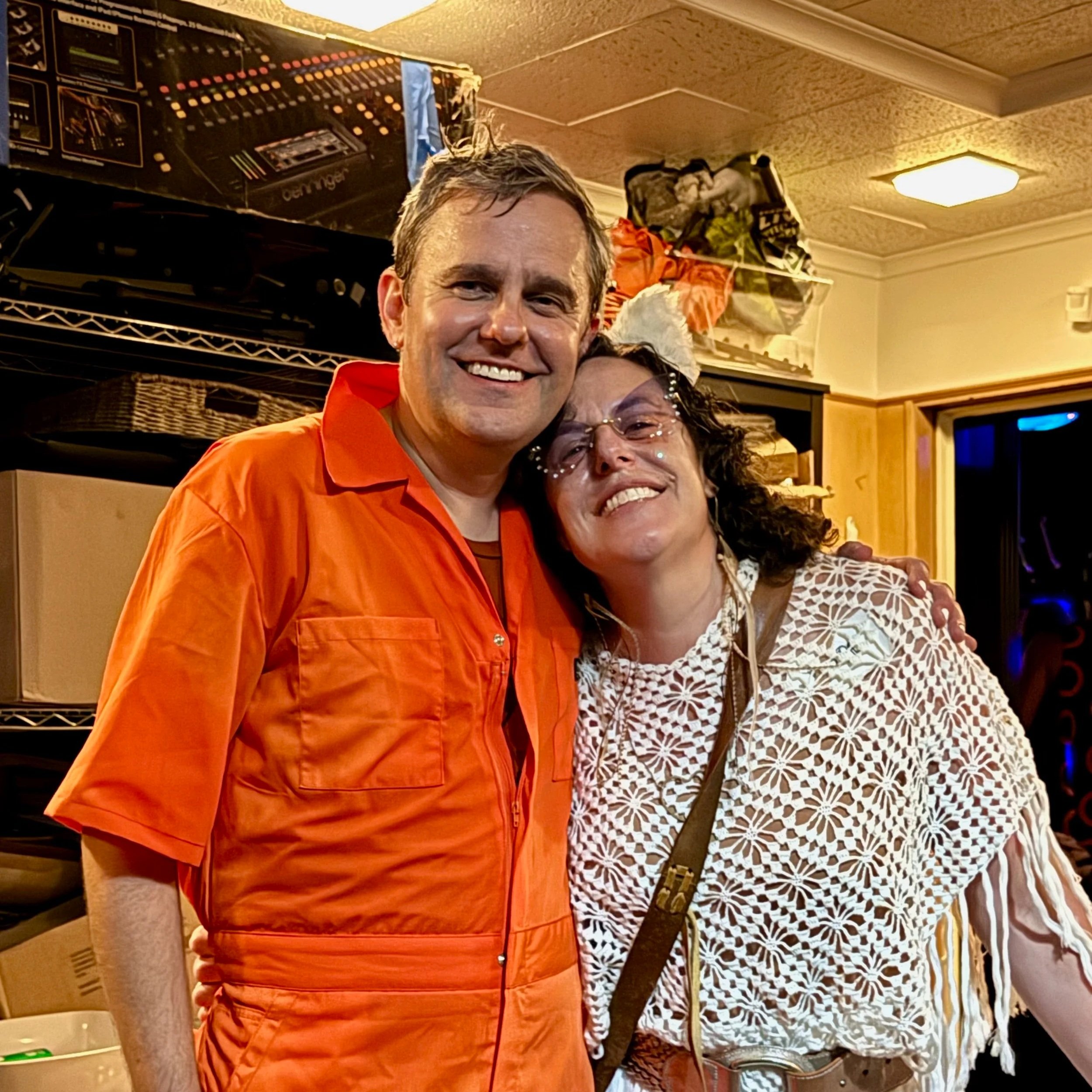 Andy and Chief Walkawette Dafna