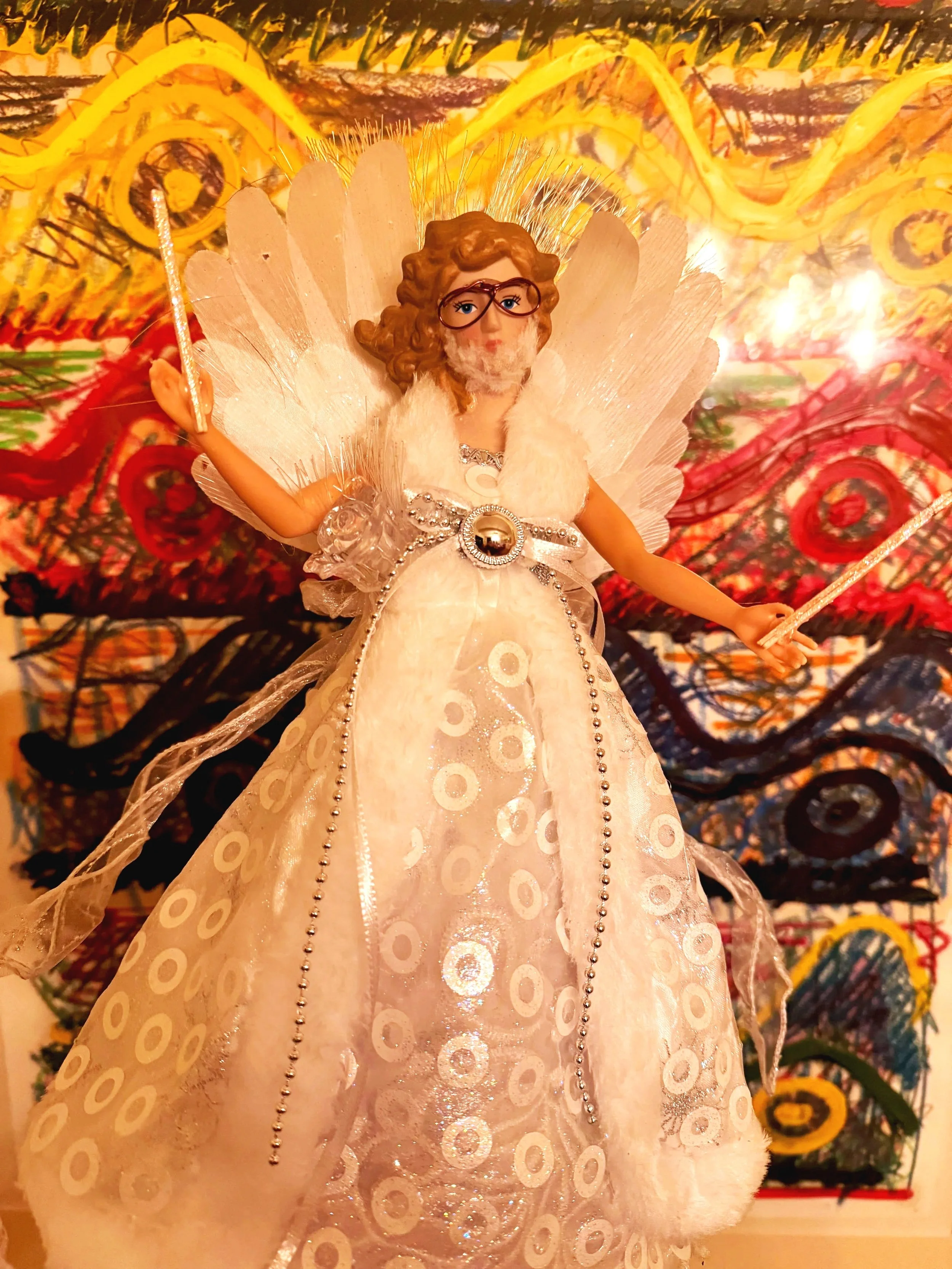 Jøn Fishmän tree topper by Andy Lohr