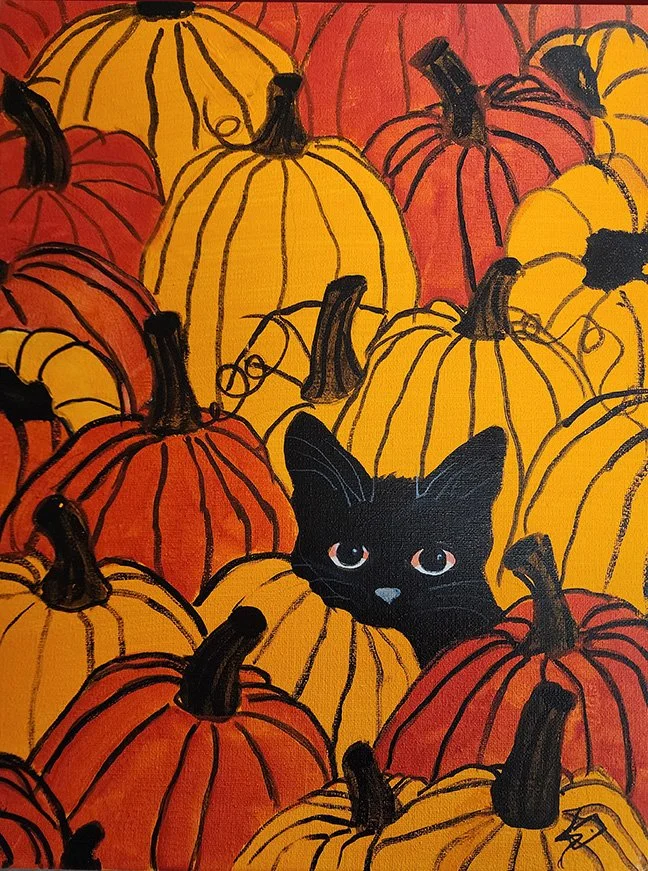 Peek-a-Boo Pumpkins