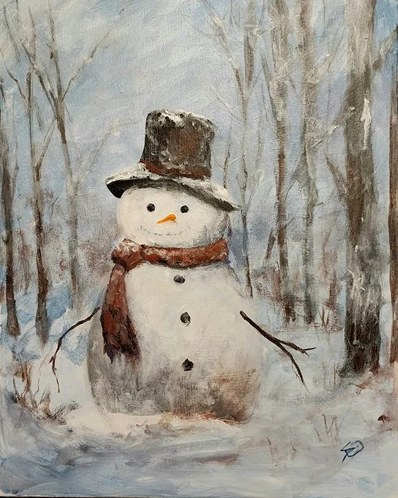 Tophat Snowman