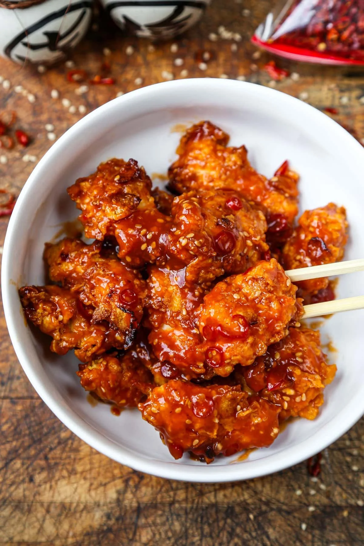 General Tso’s Oysters