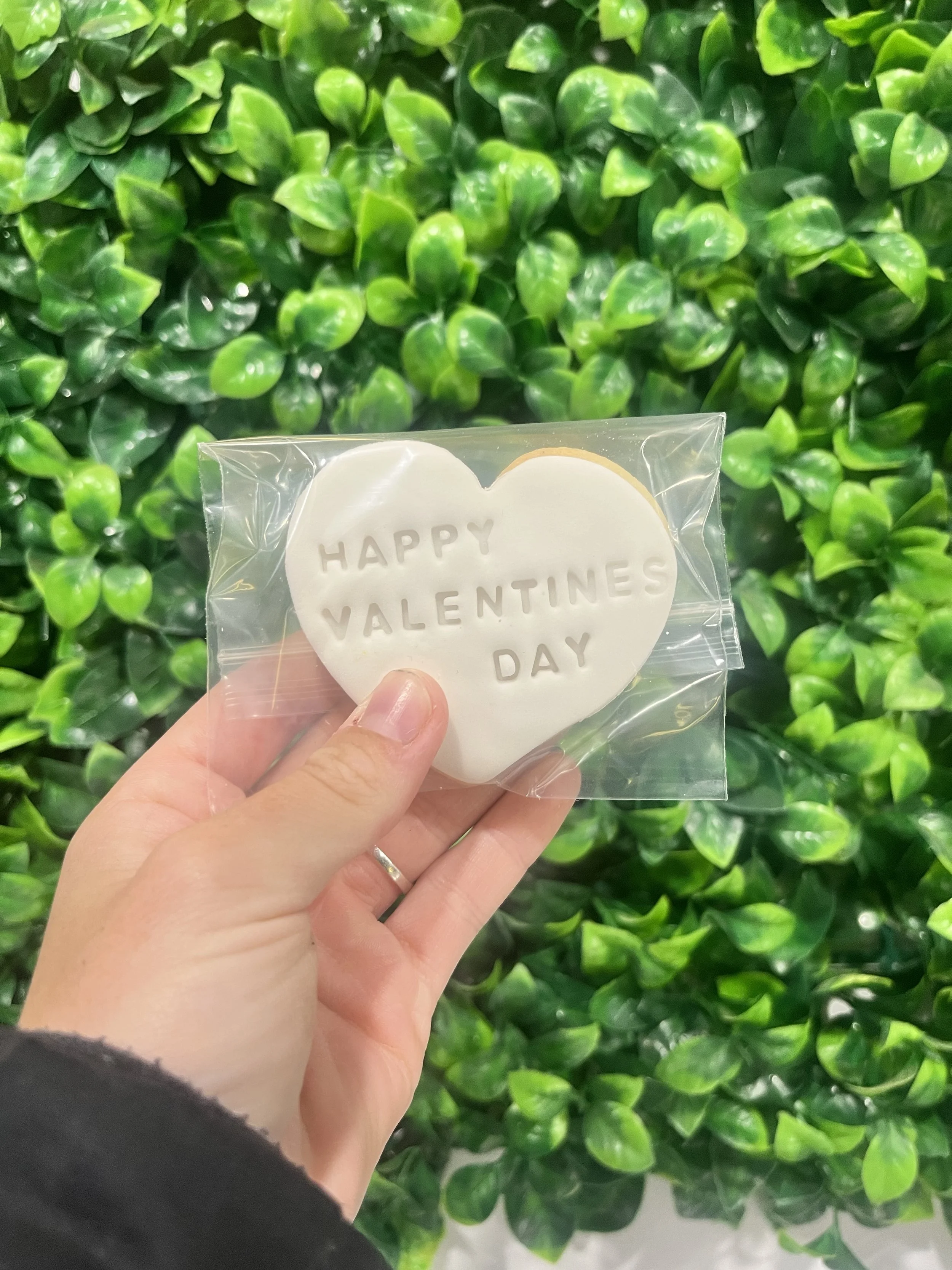 Happy Valentines Day - sugar cookie