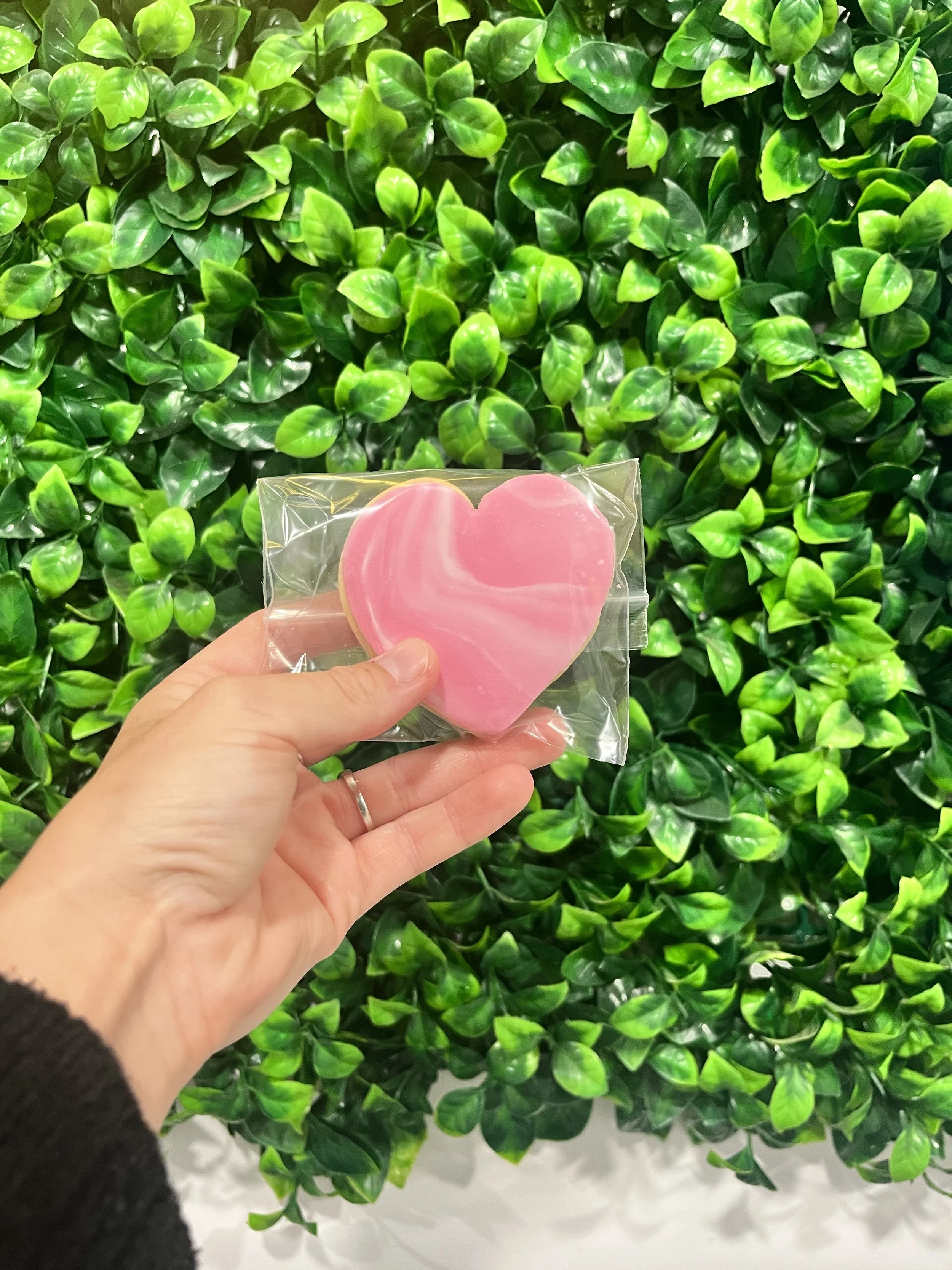 Marbled Heart - sugar cookie!