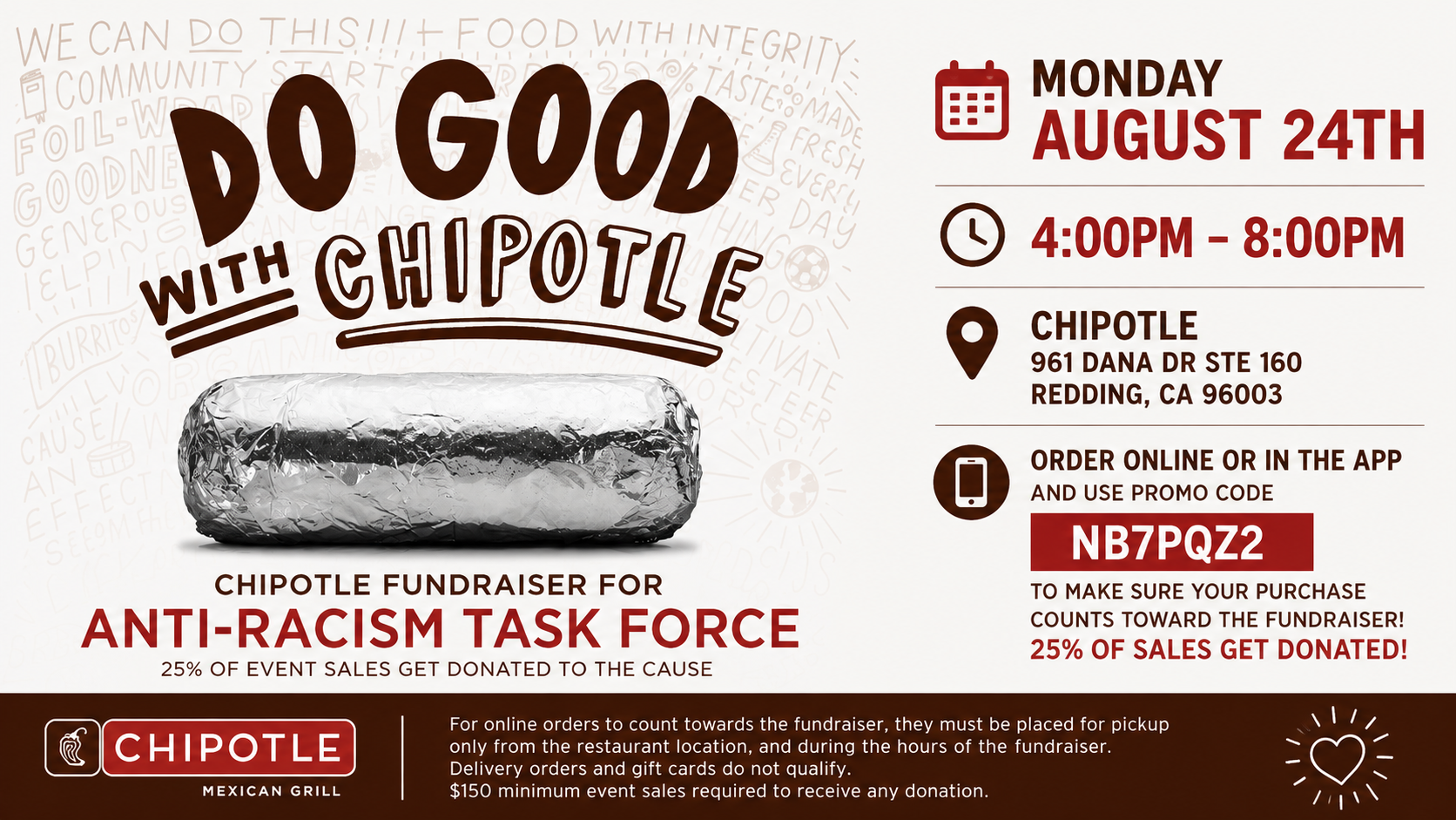 Chipolte ARTF Fundraiser