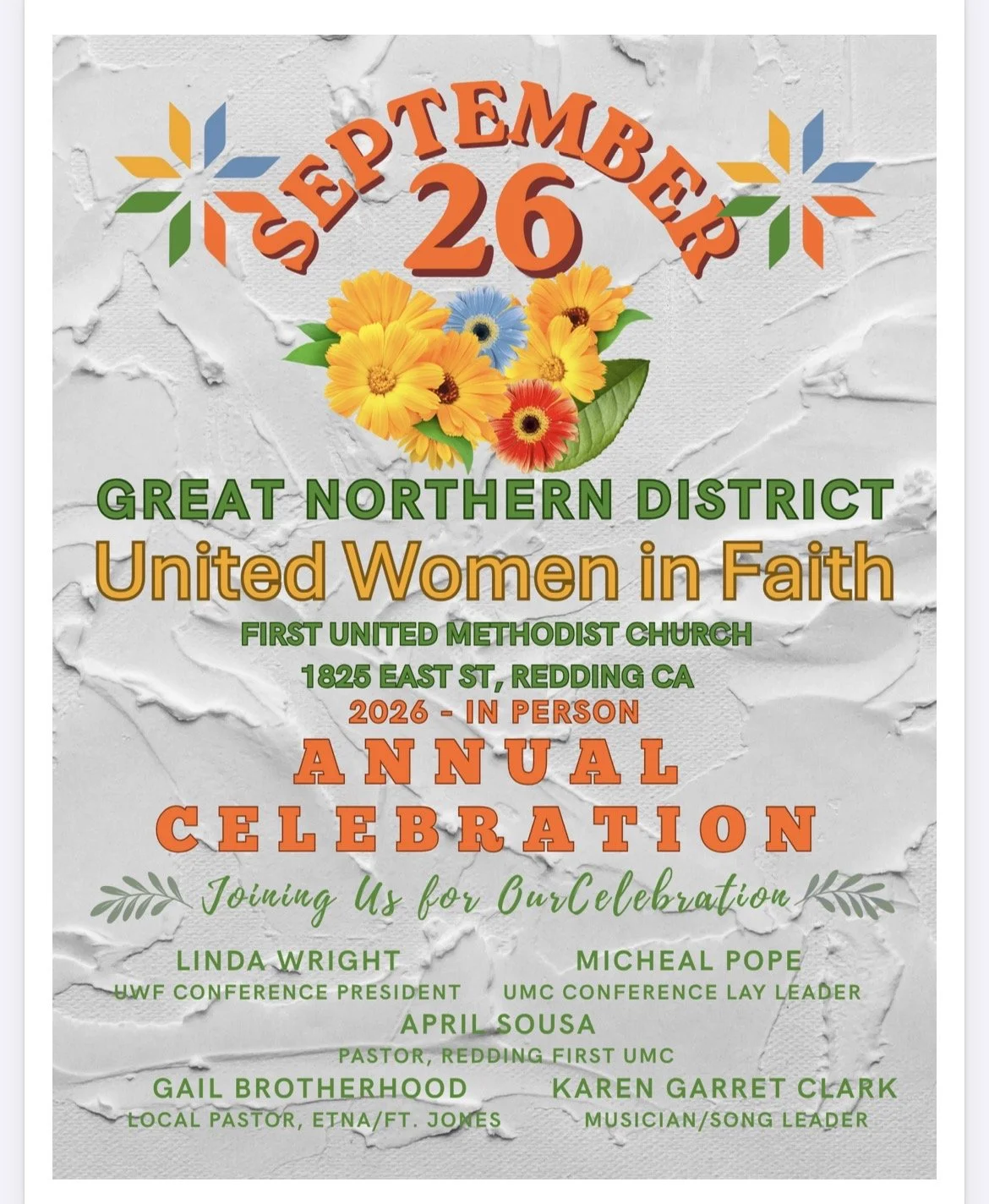 Annual UWF Great Northern District Conference
