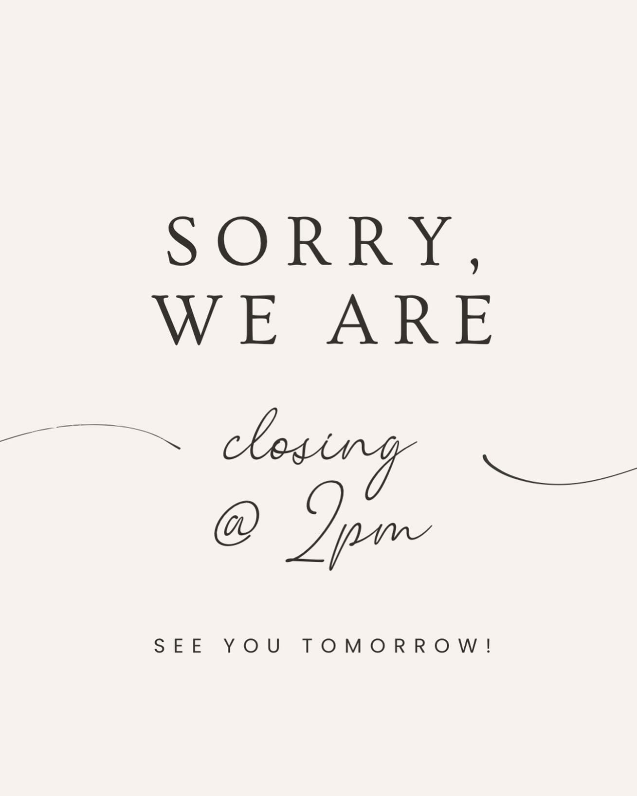 Friends, we&rsquo;ll be closing early today to ensure our staff and everyone gets home well before any traffic and severe weather hits. 

Thank you for your understanding.

#oklahomaweatherproblems