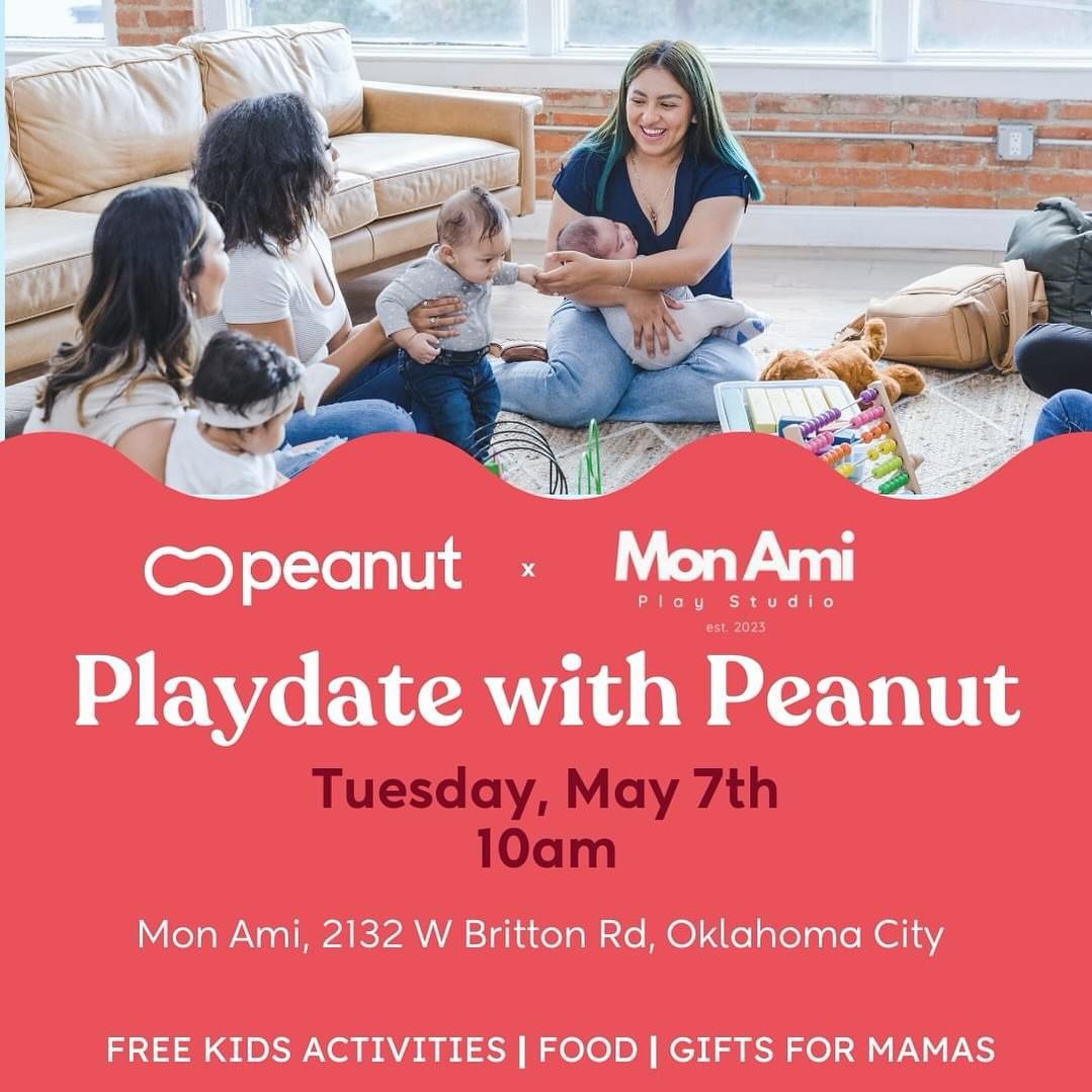 The first of hopefully many, we have a special play date just around the corner!!! @peanut is sponsoring a special play date and spots are limited to the first 20 registrations! There&rsquo;s gonna be food, giveaways, and new moms to connect with!!!
