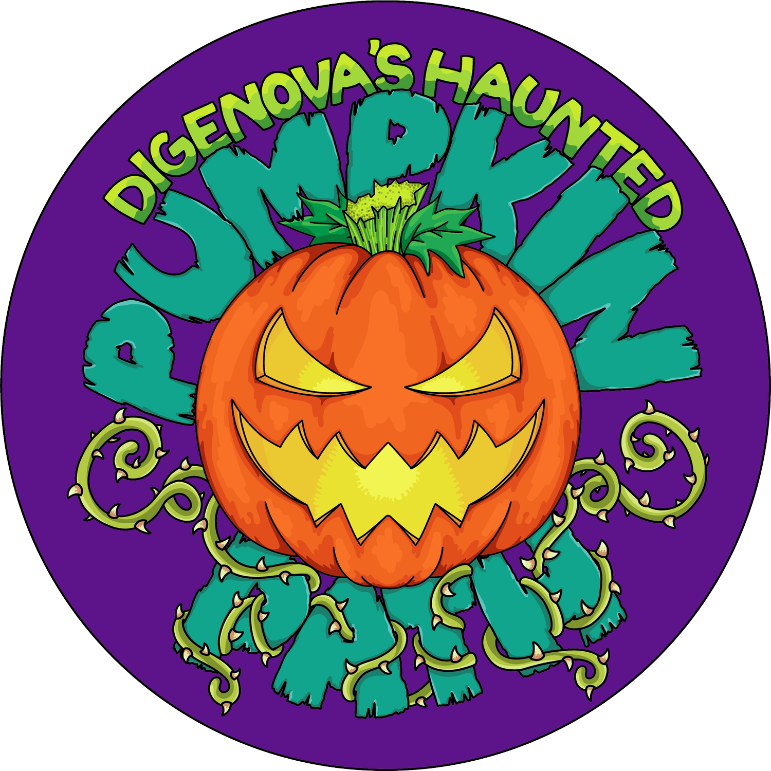 DiGenova&#39;s Haunted Pumpkin Path