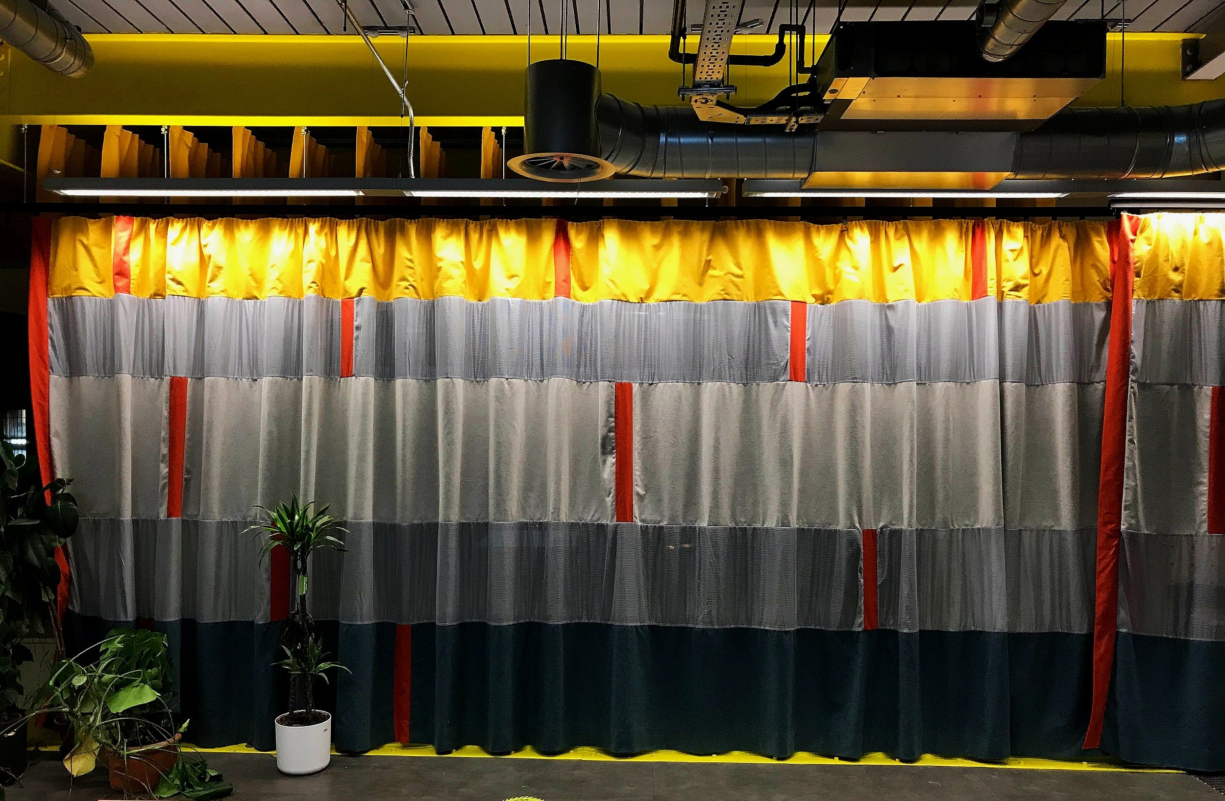 Acoustic Curtains for A New Direction — Georgia Bosson Studio