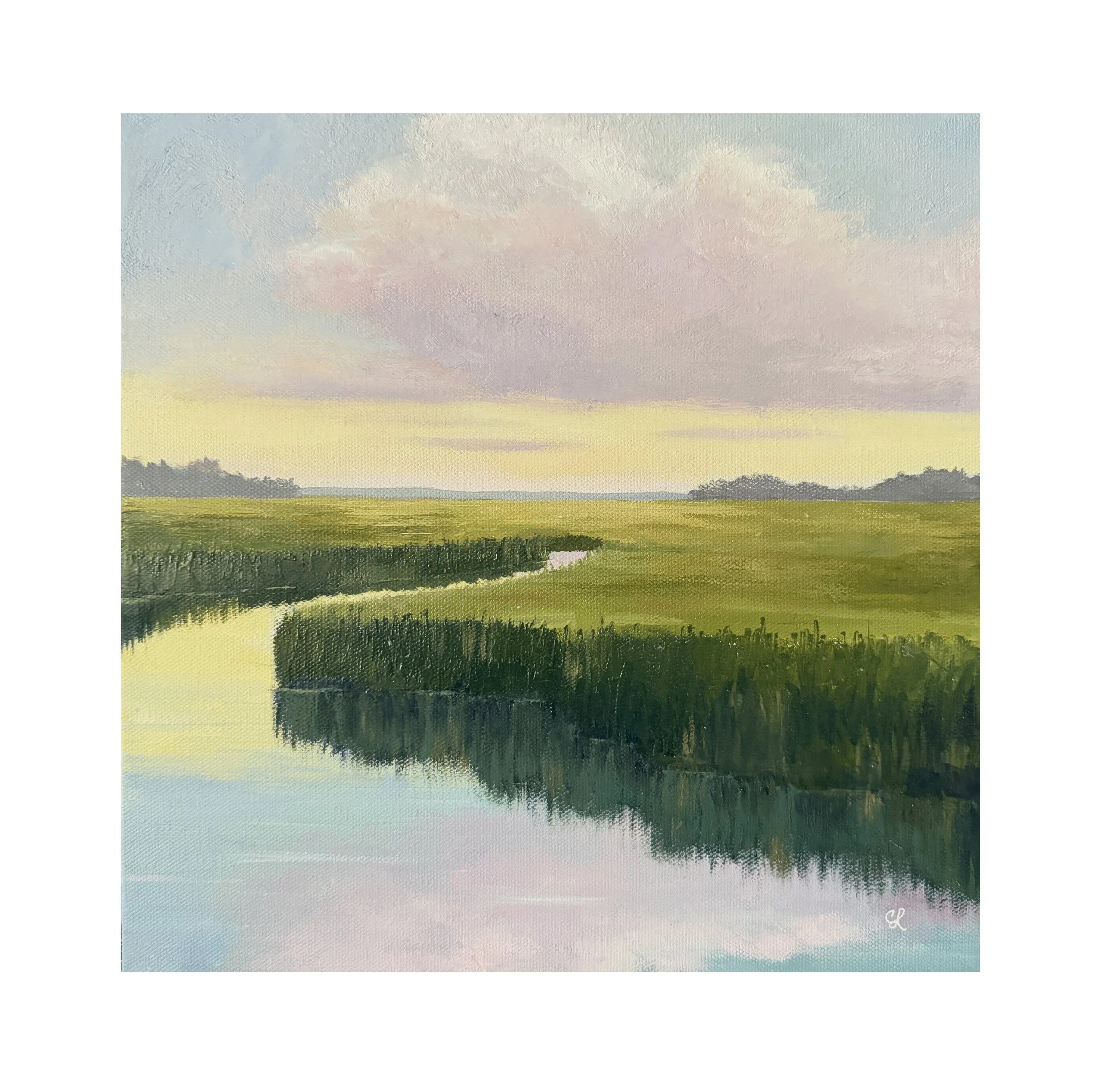 Early Evening on the Marsh | 10x10