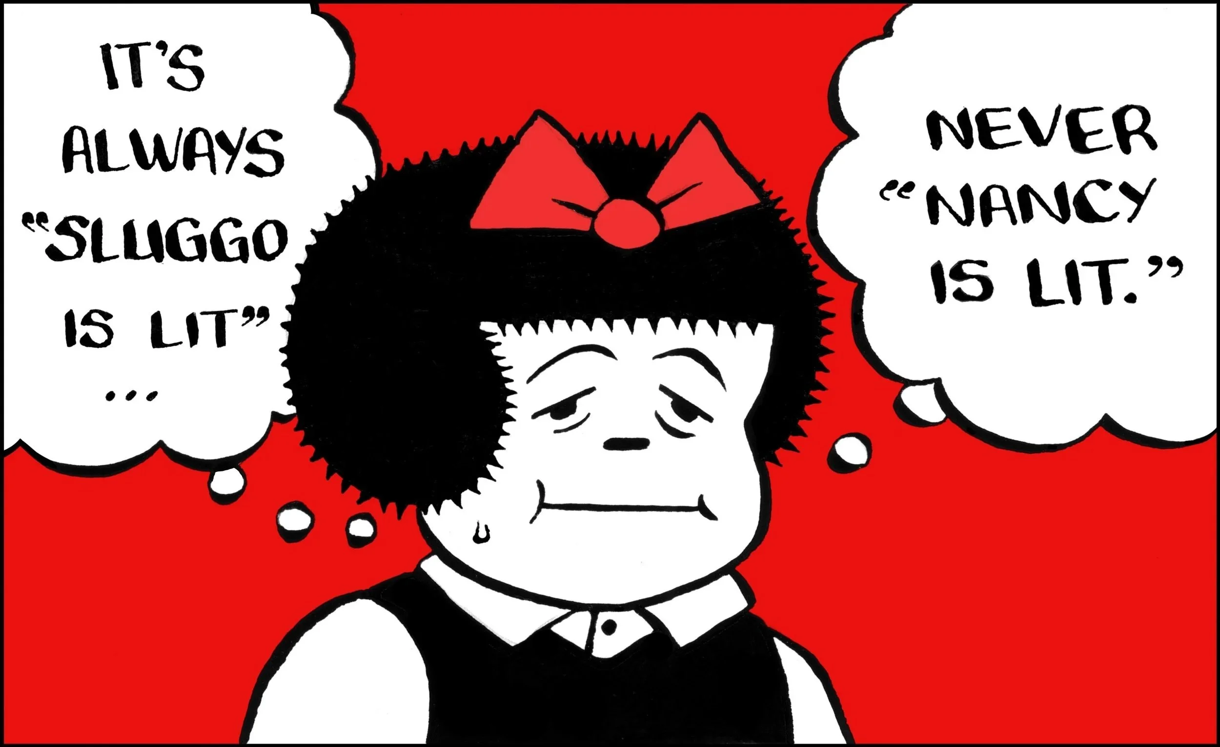 "Nancy is Lit" by Caroline Cash