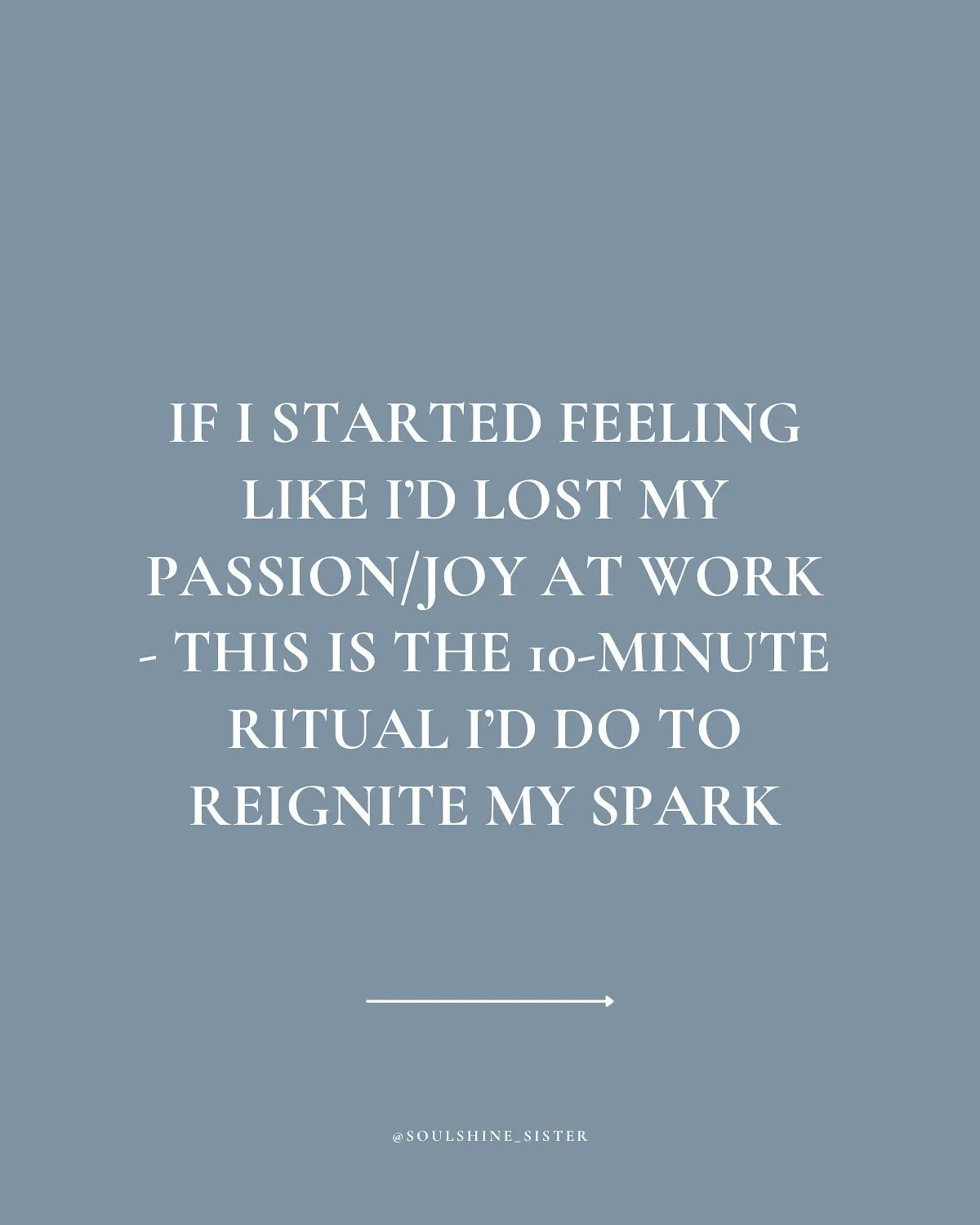 Here&rsquo;s what i need you to know...

You&rsquo;re spark isn&rsquo;t gone. 

It can never be lost or broken. ✨

You just haven&rsquo;t made room for it to shine through.

I&rsquo;ve created a free tool called The Spark Map - it&rsquo;ll help you p