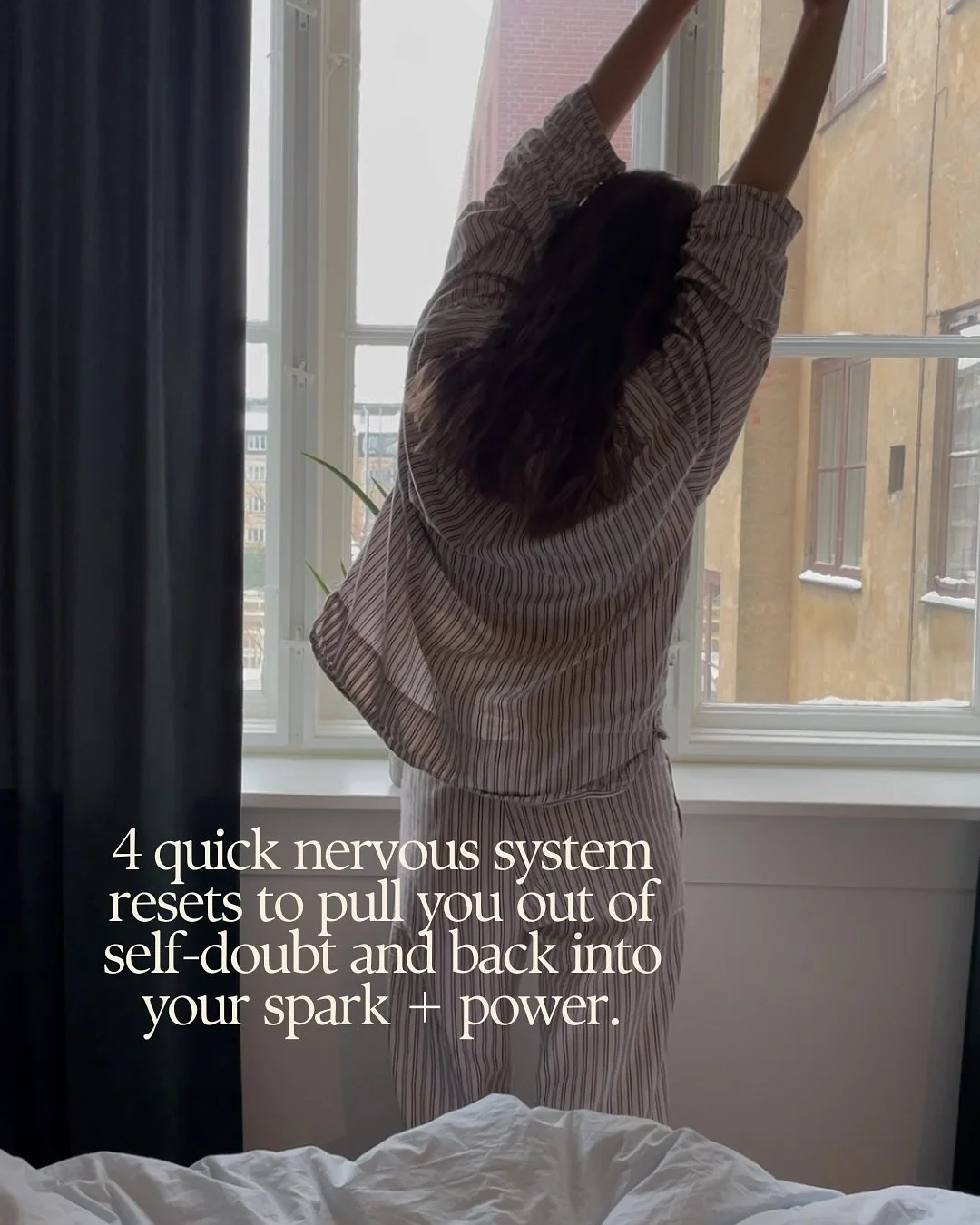 If you&rsquo;ve been trying to think your way out of self-doubt&hellip; but only feel yourself getting pulled further into the overthinking spiral, this is the reset your system has been looking for.

You don&rsquo;t need another mindset hack, babe -