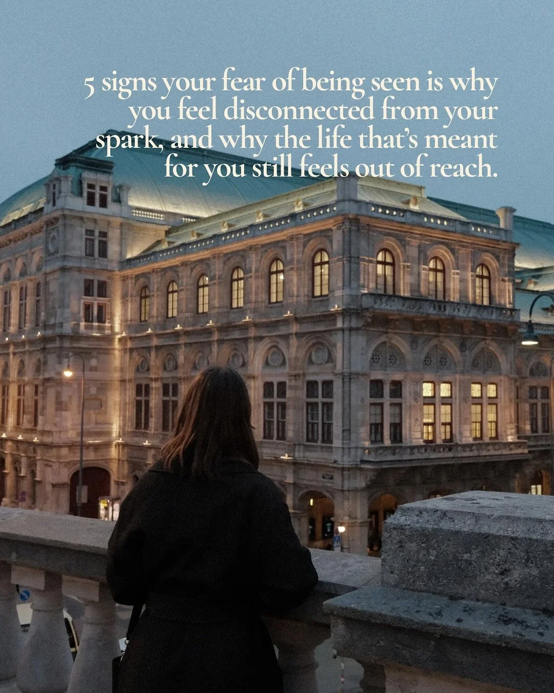 You didn&rsquo;t lose your spark.

You just learned to hide it so the world wouldn&rsquo;t judge you for it.

And the wild part?

You&rsquo;ve gotten so good at dimming yourself that it now feels normal.

Normal to water down your ideas.

Normal to r