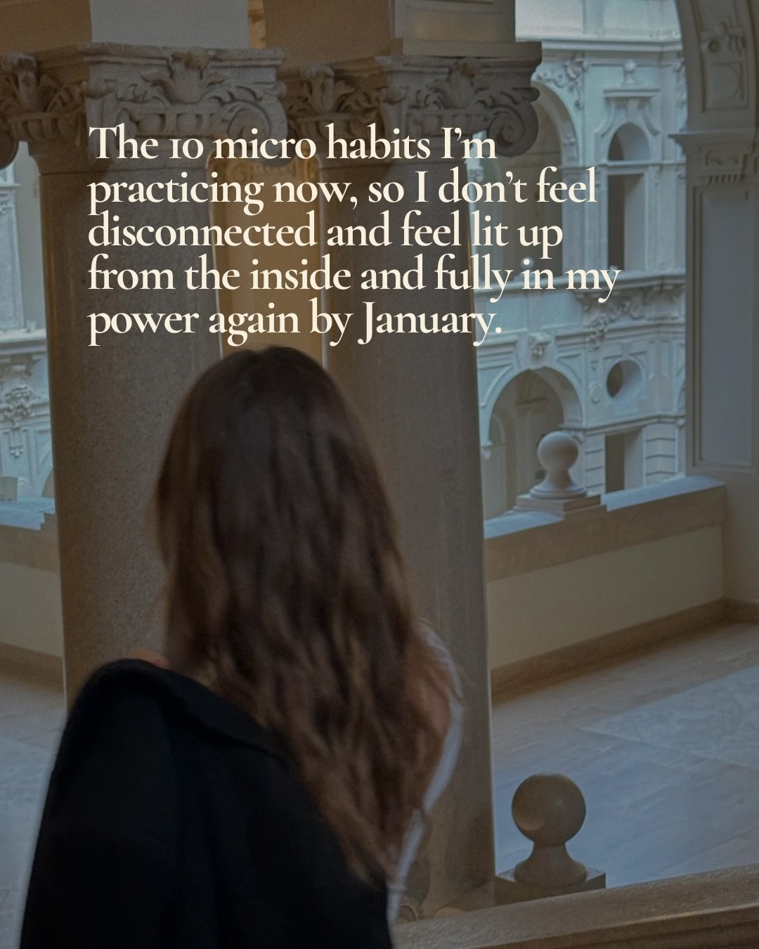 If you&rsquo;ve been feeling disconnected from yourself lately&hellip; like your spark is there somewhere, but you can&rsquo;t seem to access it, this is for you.

These are the exact habits that helped me, and will make you stop feeling disconnected