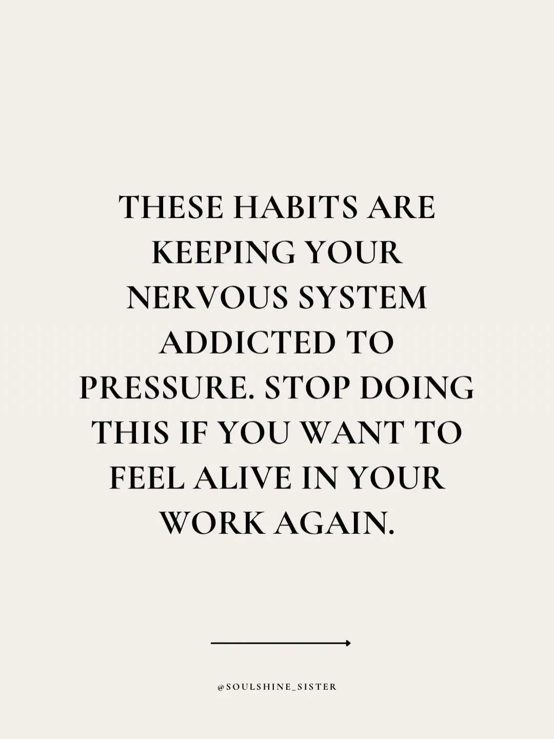 If you only feels powerful when you&rsquo;re under pressure&hellip;

It&rsquo;s time to change the fuel.

Comment SHIFT and I&rsquo;ll show you how to recalibrate your nervous system so you can create success that feels alive.