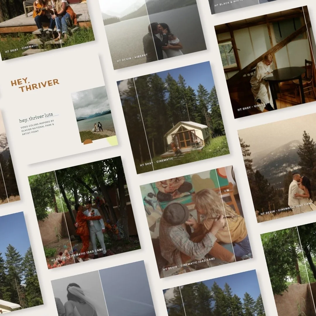 Nostalgic film inspired luts for videographers
