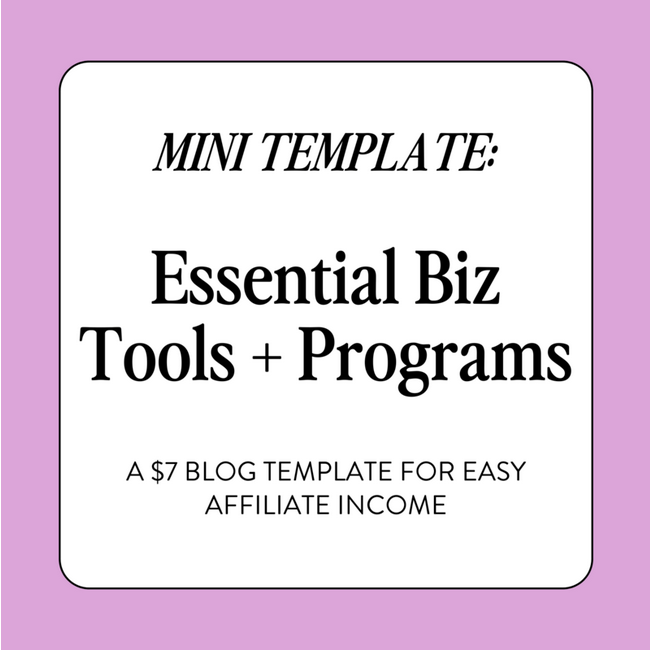essential business tools and programs blog post