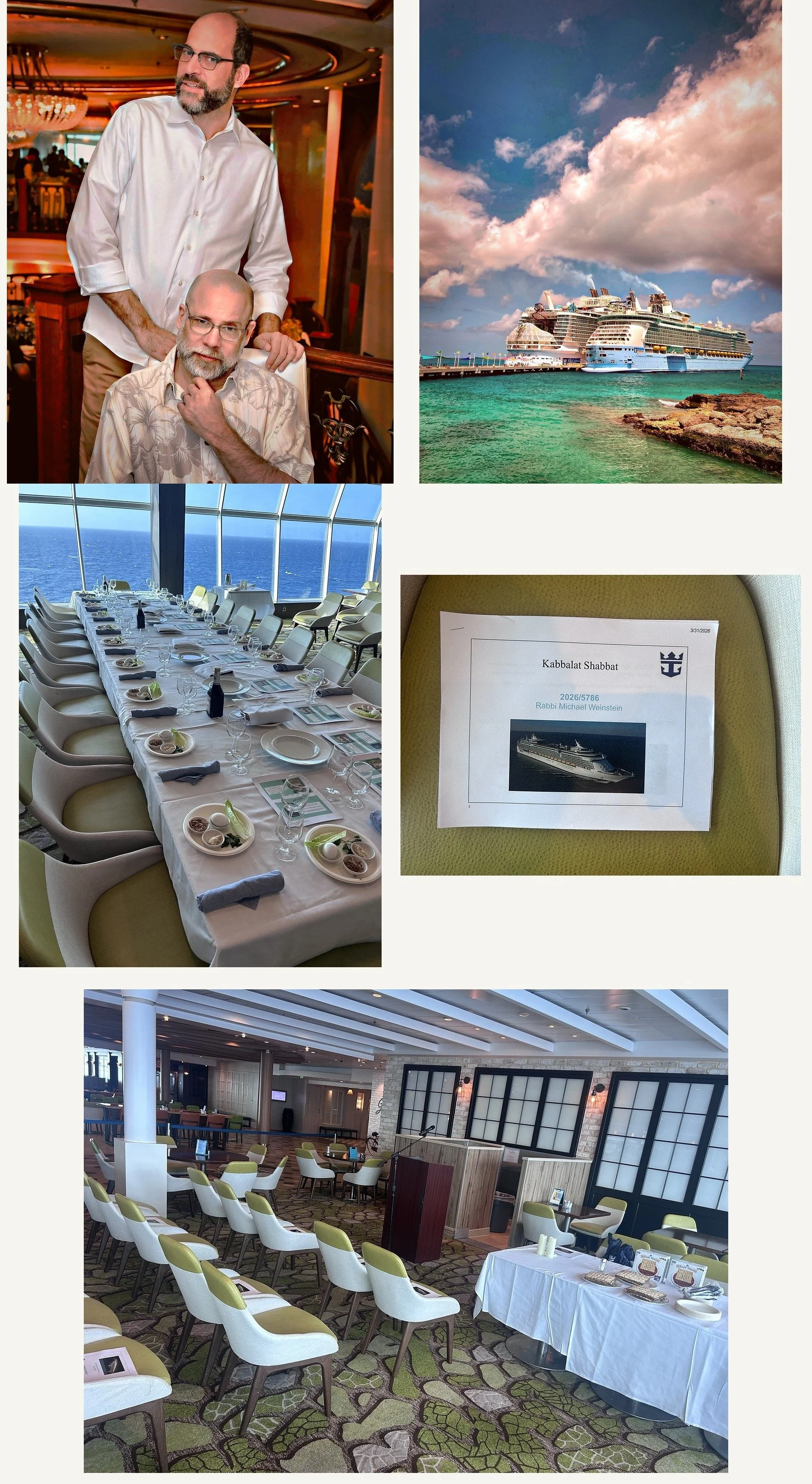 Passover at Sea — We All Have Our Roles