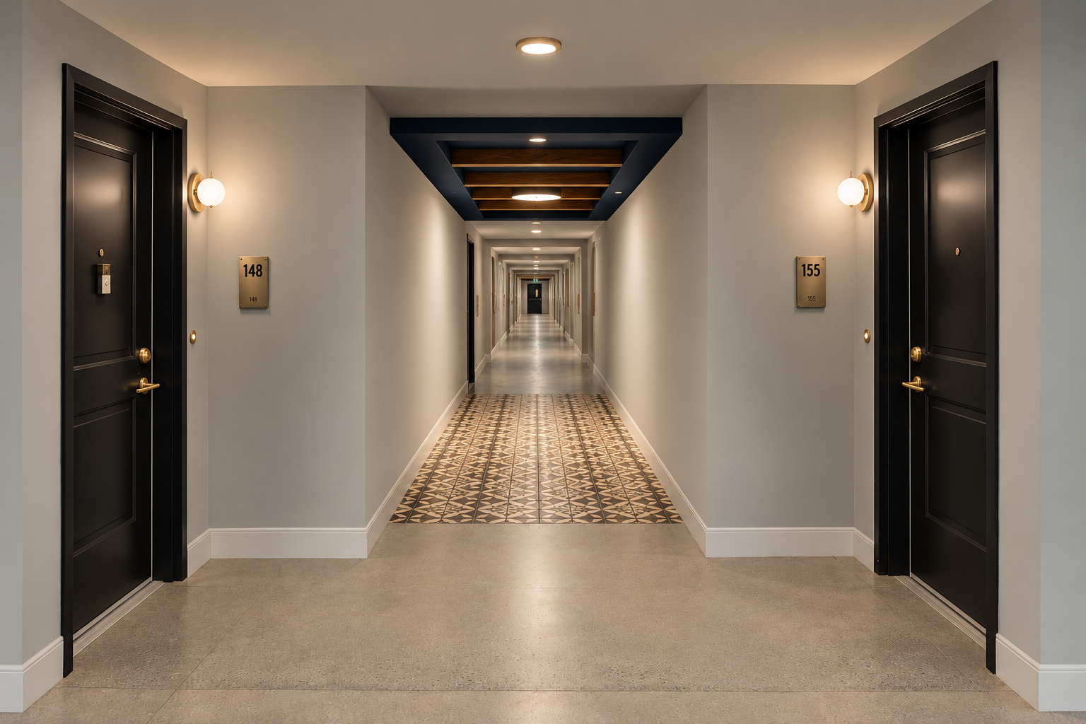 Warm Symmetry in a Brass-Touched Hallway.png