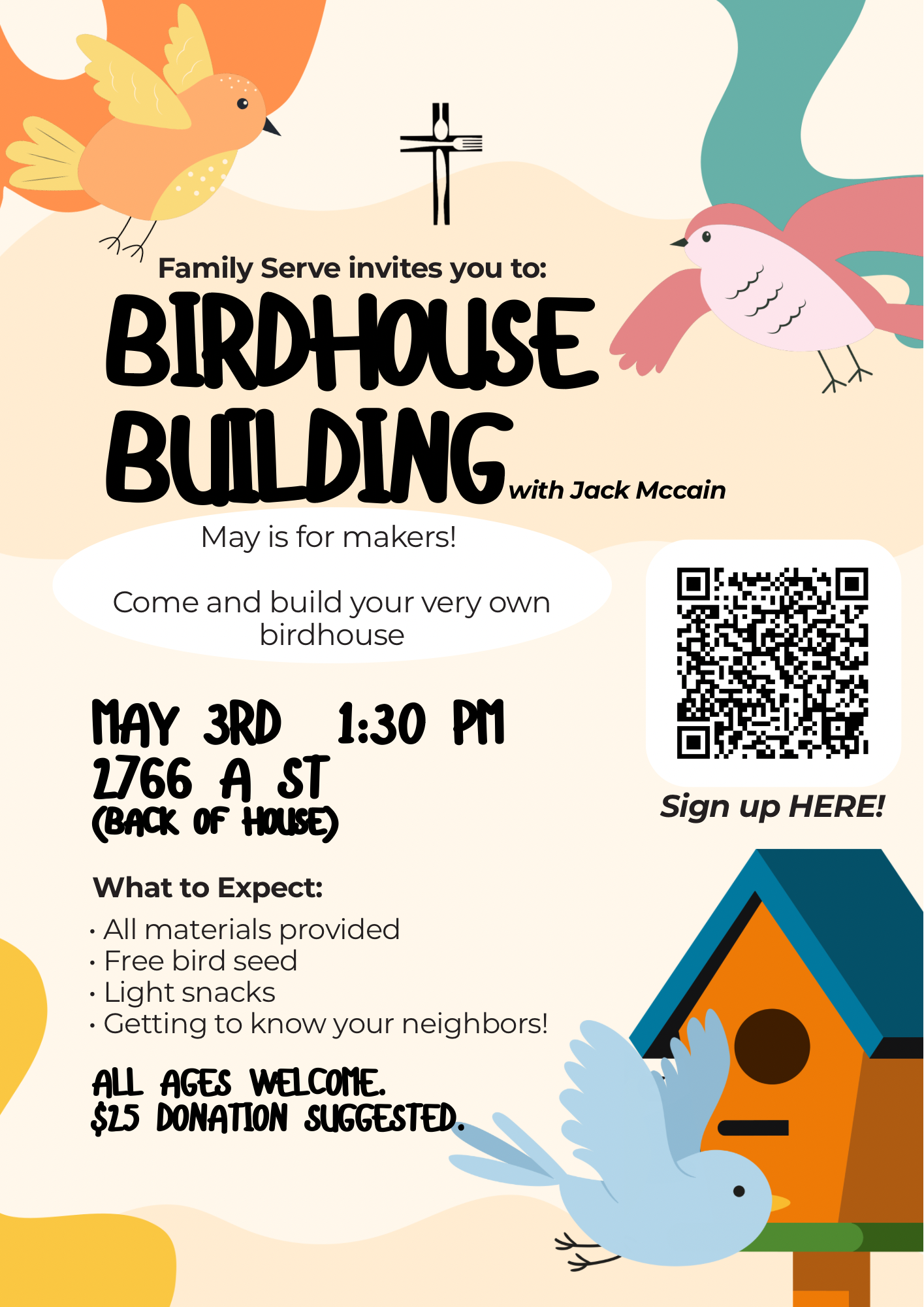 Maker Series: Birdhouse Building