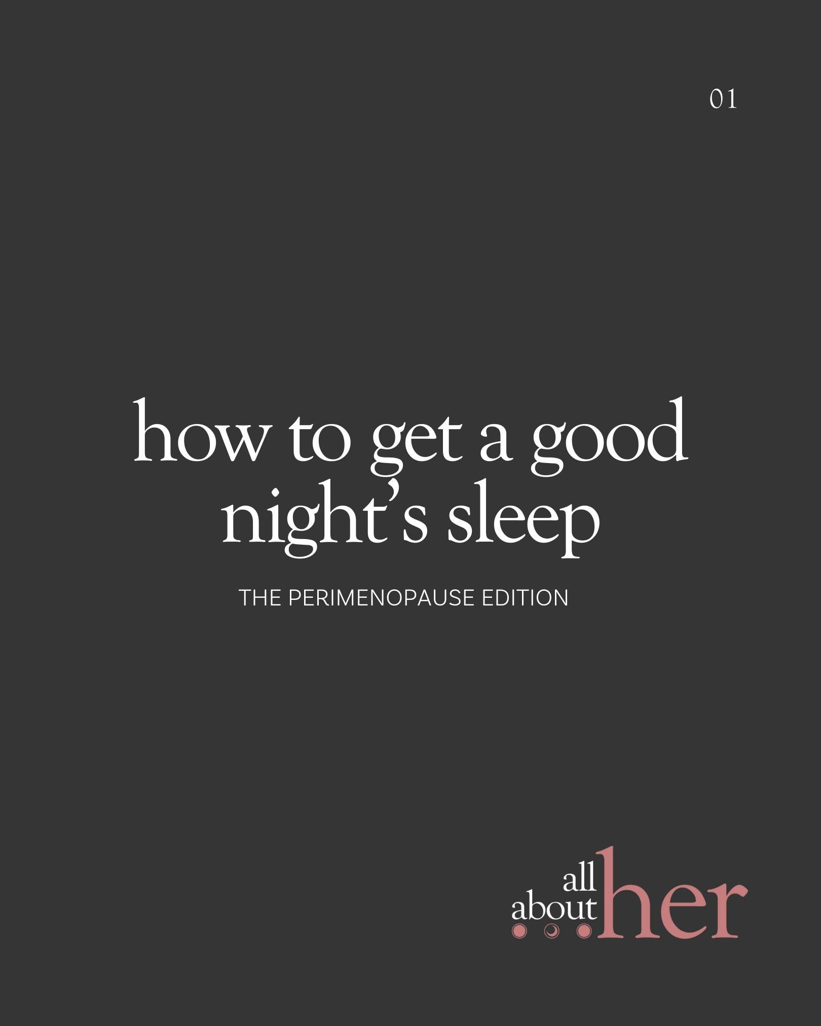 🌙 Struggling to Sleep? Perimenopause Might Be the Culprit! 😴

Ever wonder why sleep is crucial for your health? It's not just about feeling rested &ndash; it's about giving your body and brain the chance to repair, consolidate memories, regulate em