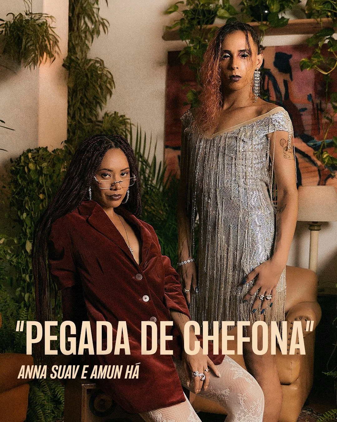Anna Suav & Amun Há <br> Pegada de Chefona <br> <h4> • Mixagem e Masterização