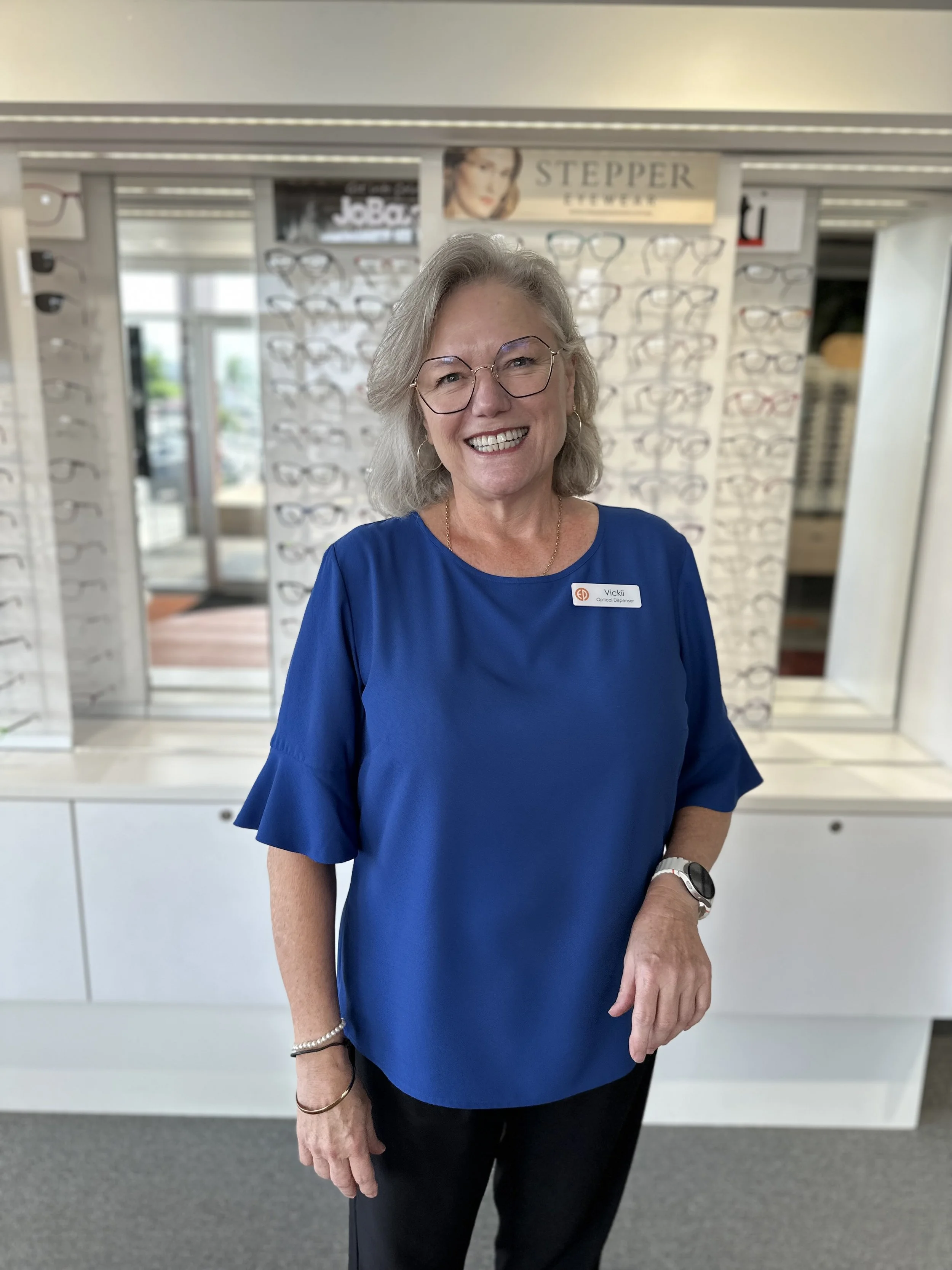 Vickii Eyecare Plus Buderim Optical Dispenser